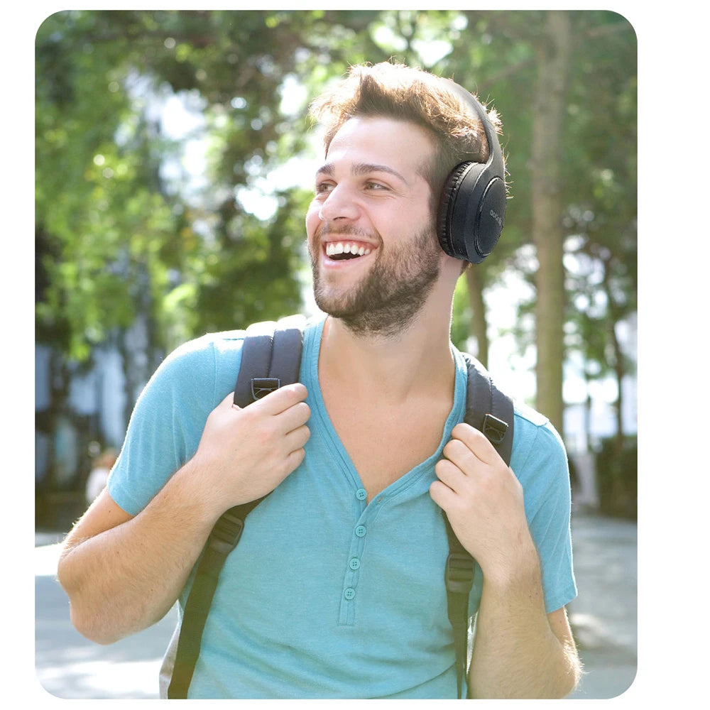 Siindoo JH-919 Wireless Bluetooth Headphones Foldable Earphones