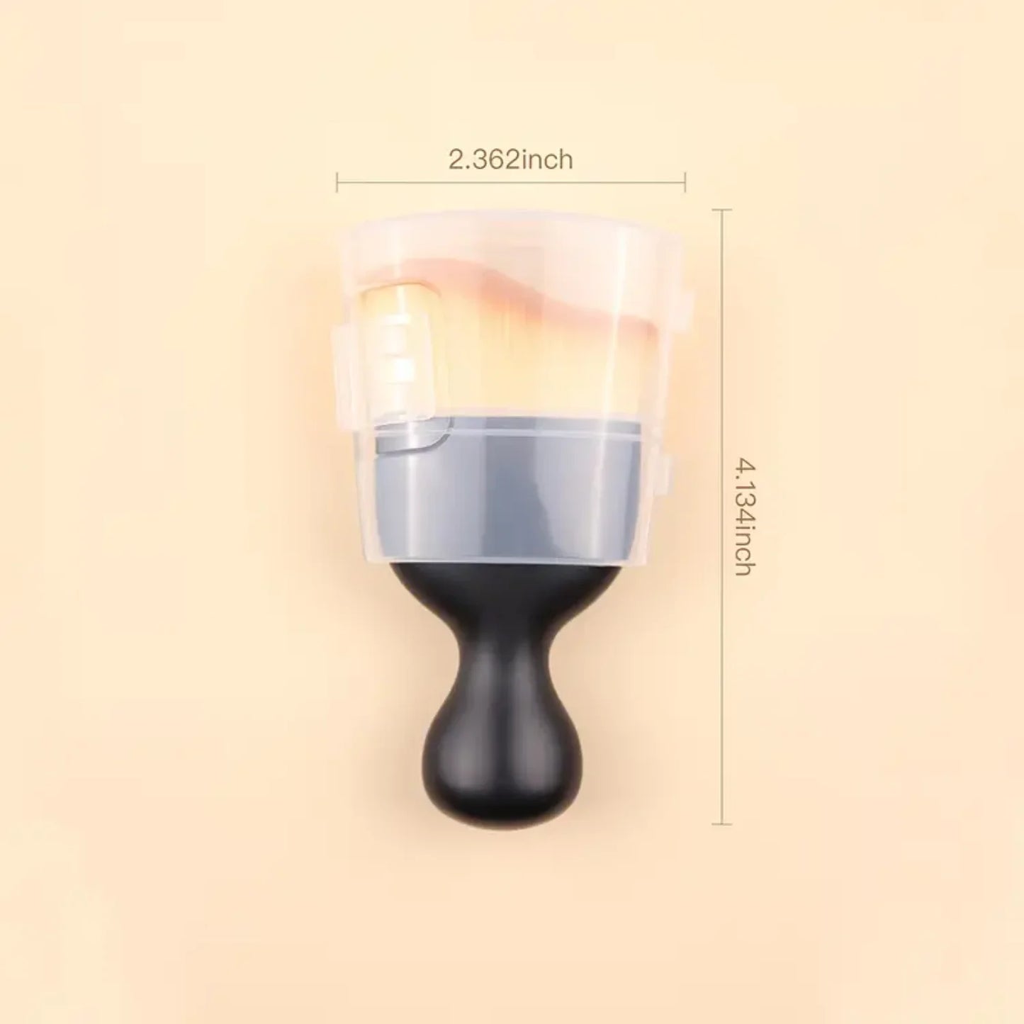 Kabuki Brush Makeup Tool - Pro Flat Foundation Blush Brush