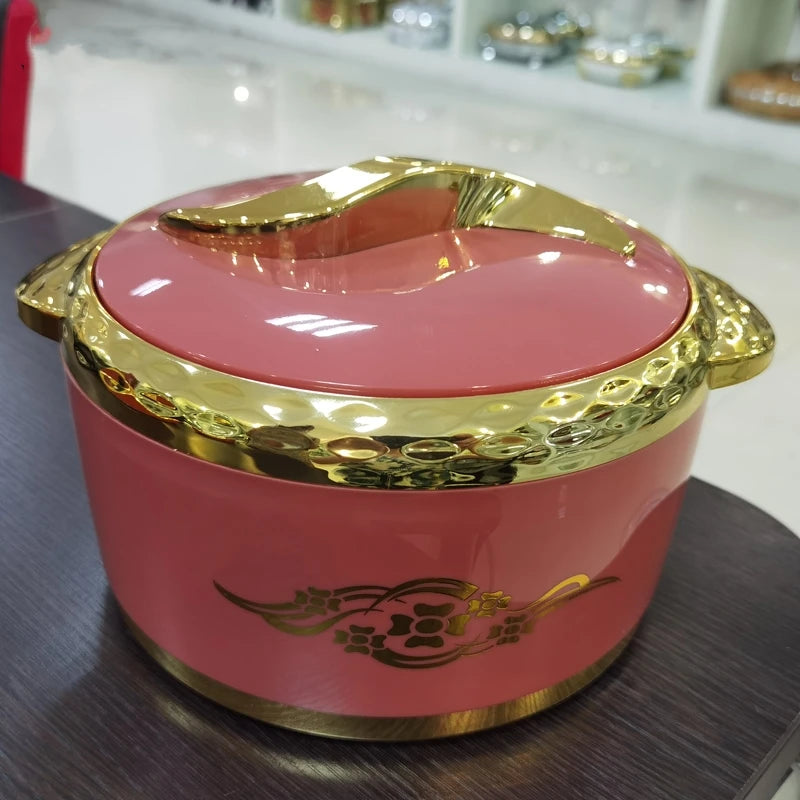 3Pcs/Set 1.5/2/2.5 Liter Food Warmer Thermal Insulation Pot