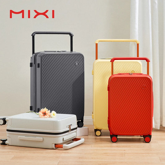Mixi Gorgeous Wide Handle Suitcase 24 Inch Travel Luggage