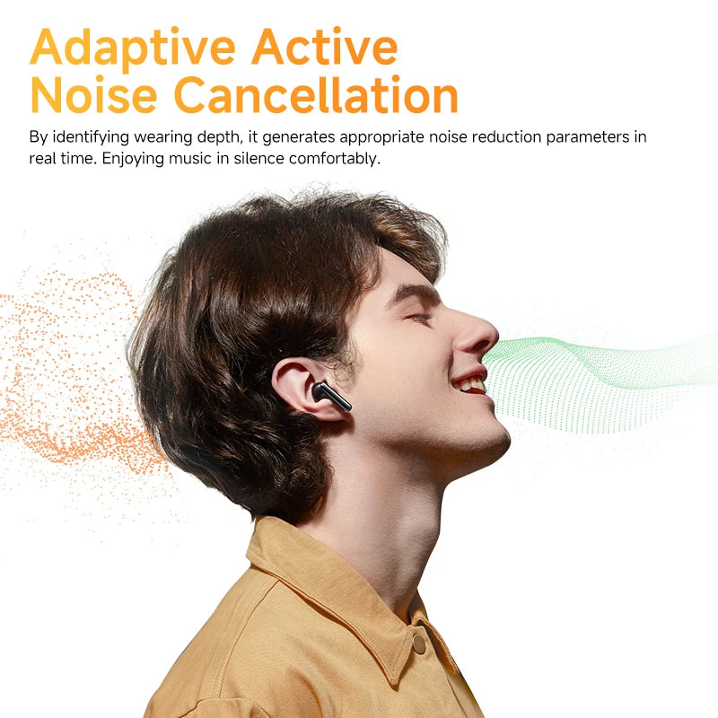 QCY HT10 AilyBuds Pro+ ANC Wireless Earphones Hi-Res Audio
