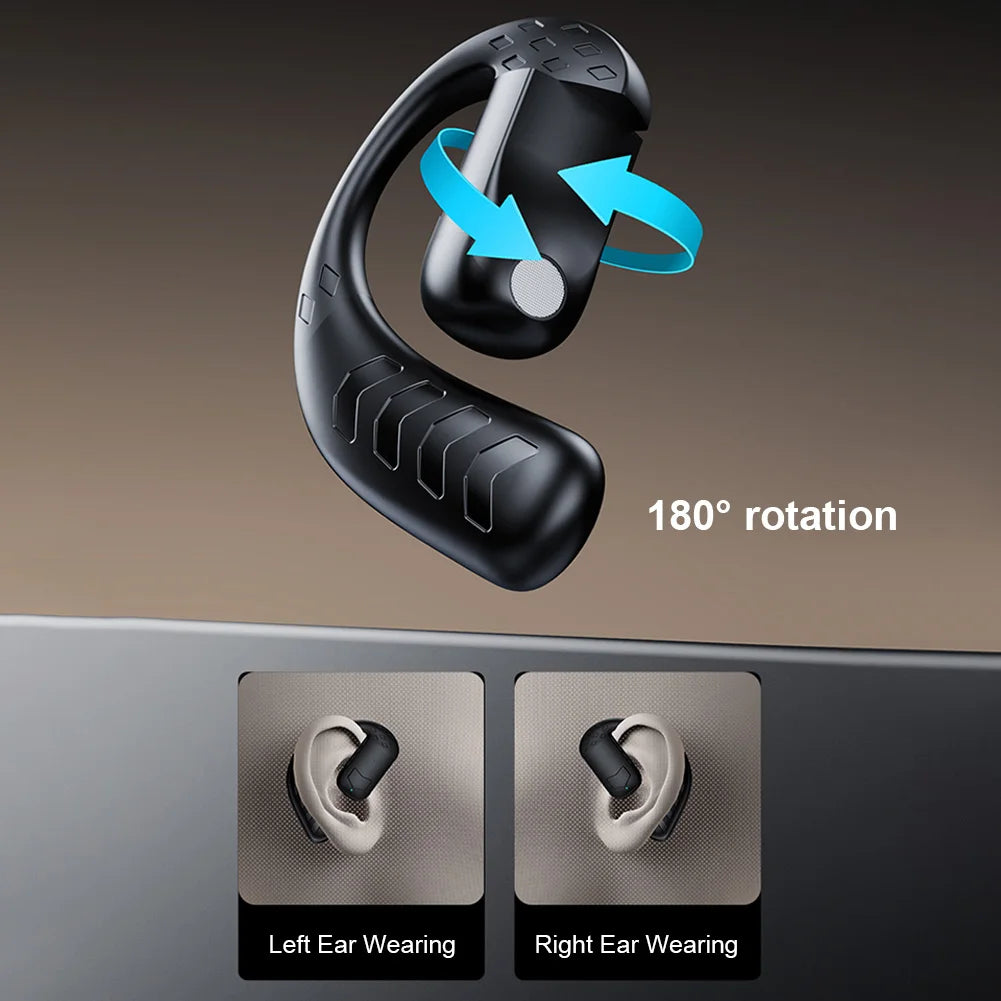 Handsfree Headset Bluetooth-Compatible Earpiece Ear Hook