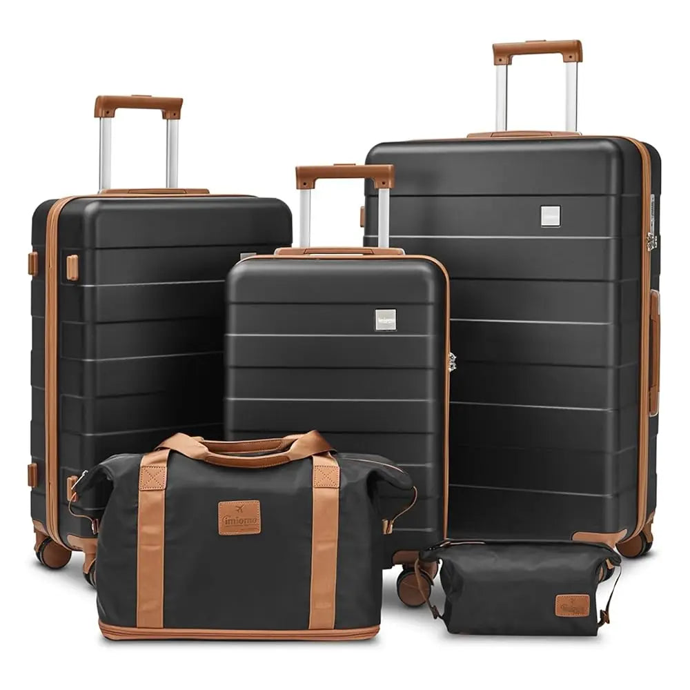 Imiomo Travel Luggage Sets Lightweight Hard Shell Suitcase