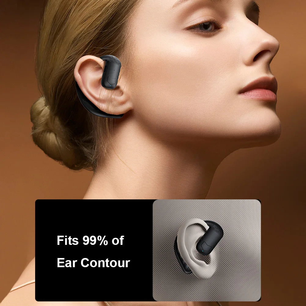 Handsfree Headset Bluetooth-Compatible Earpiece Ear Hook