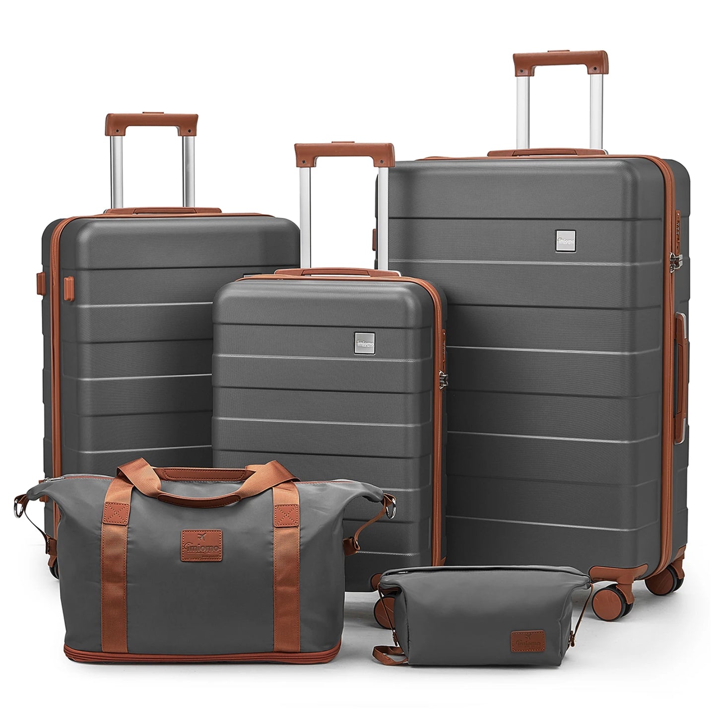 Imiomo Travel Luggage Sets Lightweight Hard Shell Suitcase