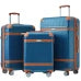 Hardshell Luggage Sets 3 Piece Double Spinner 8 Wheels Suitcase with TSA Lock Lightweight 20 24 28