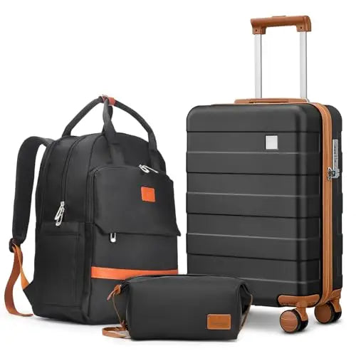 Imiomo Travel Luggage Sets Lightweight Hard Shell Suitcase