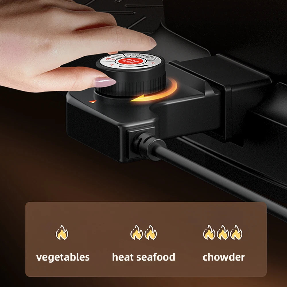 A Hot Pot That Can Be Used For Both Grilling And Hotpot