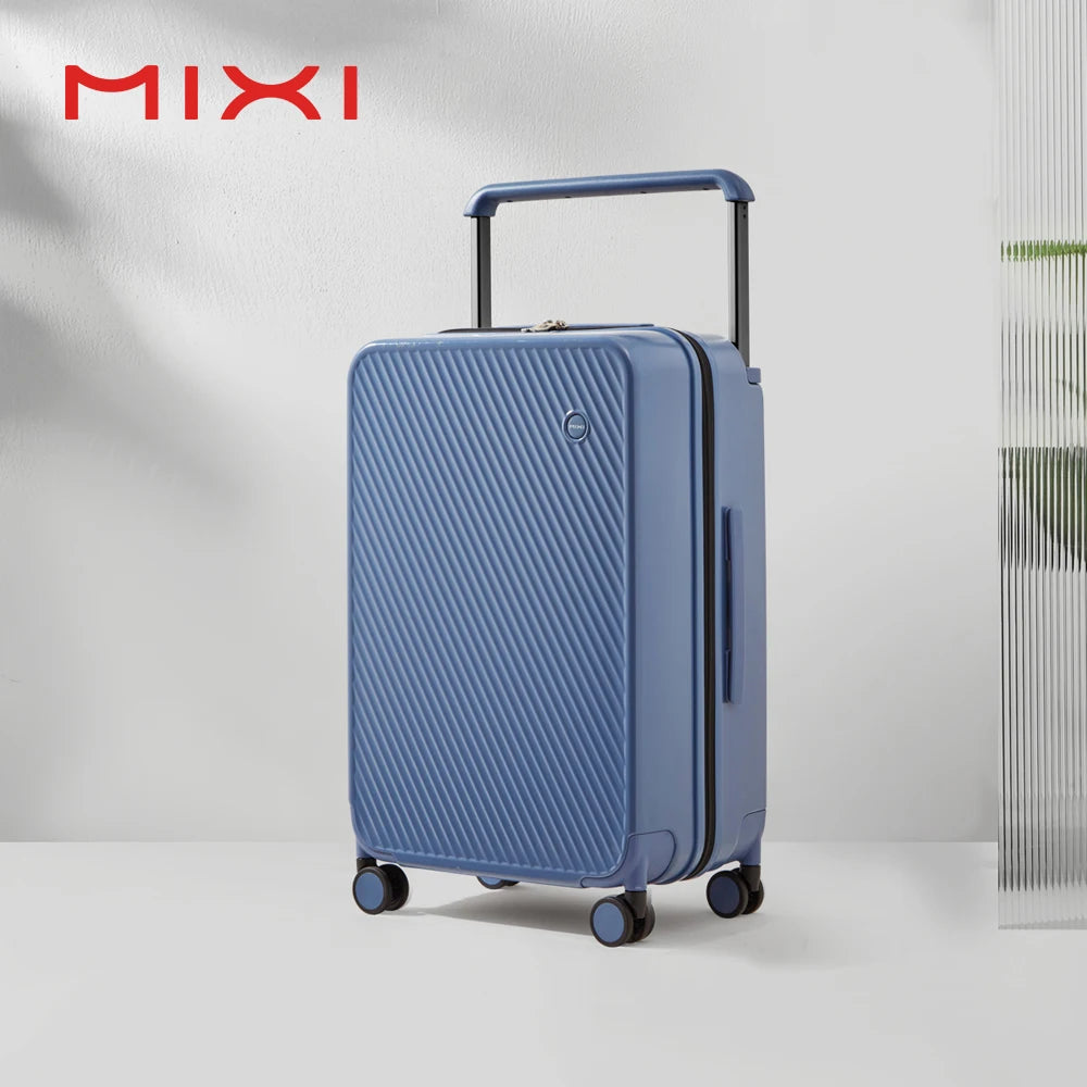 Mixi Gorgeous Wide Handle Suitcase 24 Inch Travel Luggage