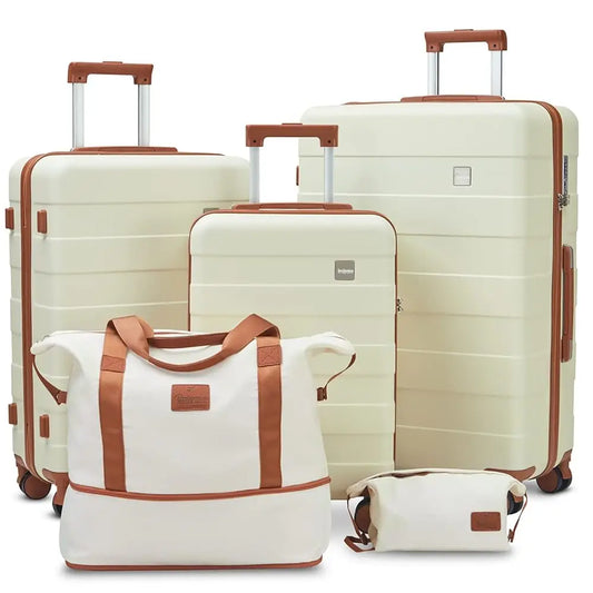 Imiomo Travel Luggage Sets Lightweight Hard Shell Suitcase